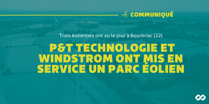 Mise en service de trois éoliennes à Bourbriac (22)
