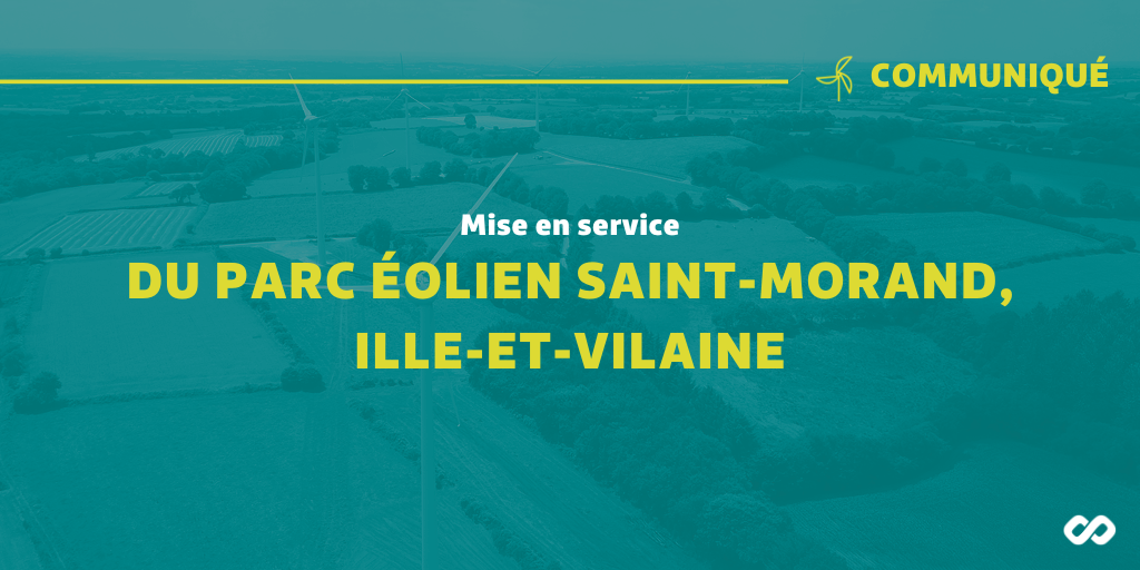 Mise en service du parc éolien Saint-Morand